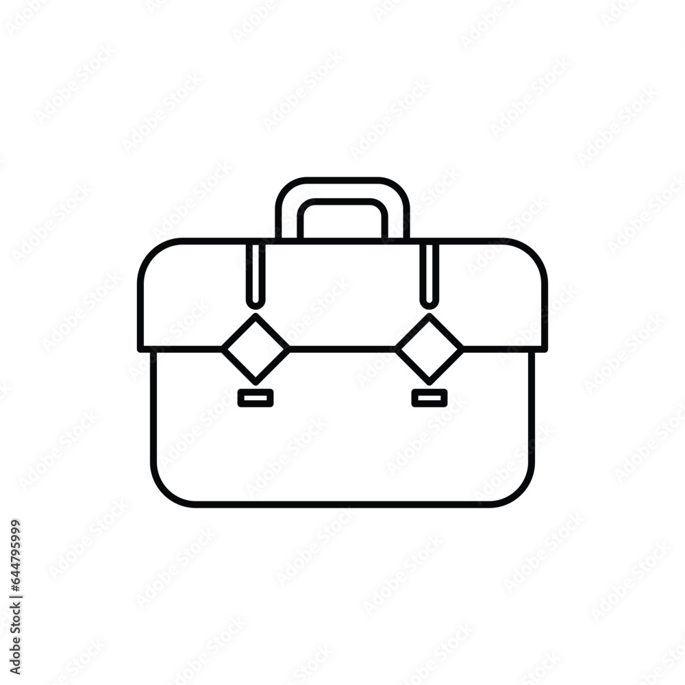 briefcase icon design, illustration design