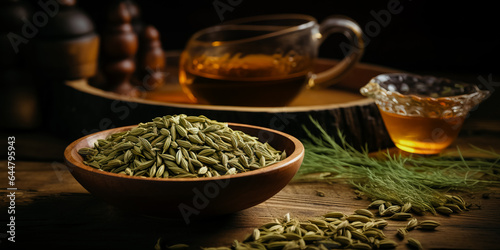 Fennel Seeds with Fennel Tea
