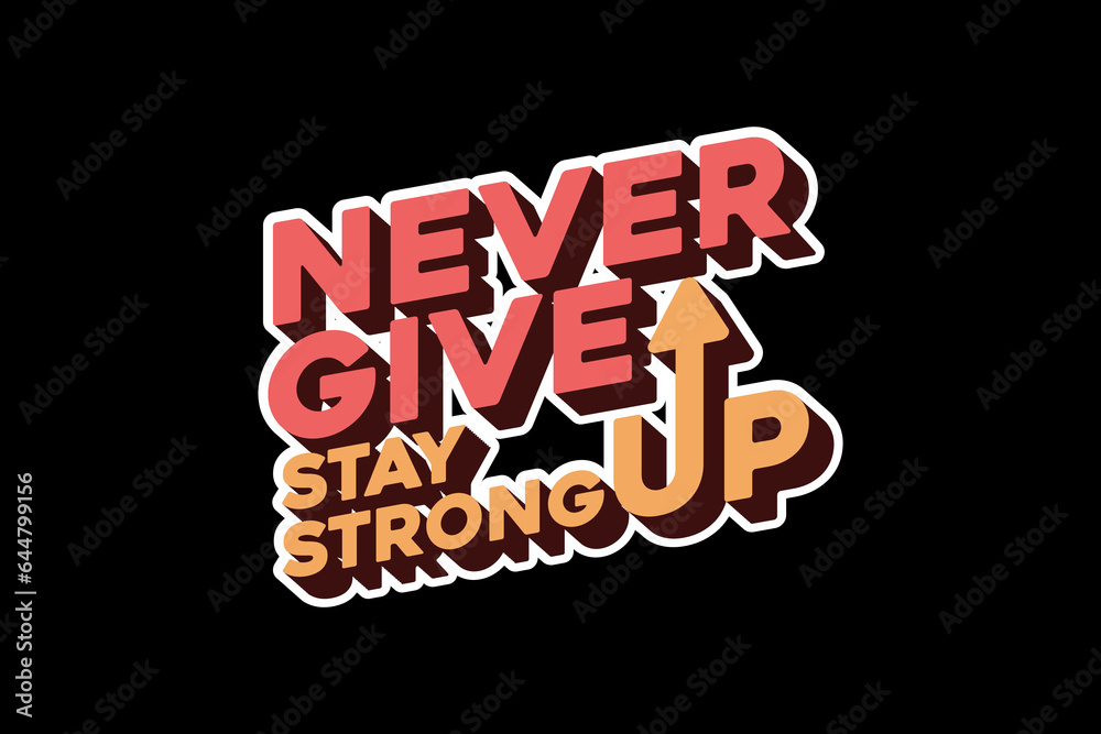 Obraz premium Modern urban streetwear graphic tee quotes design templates