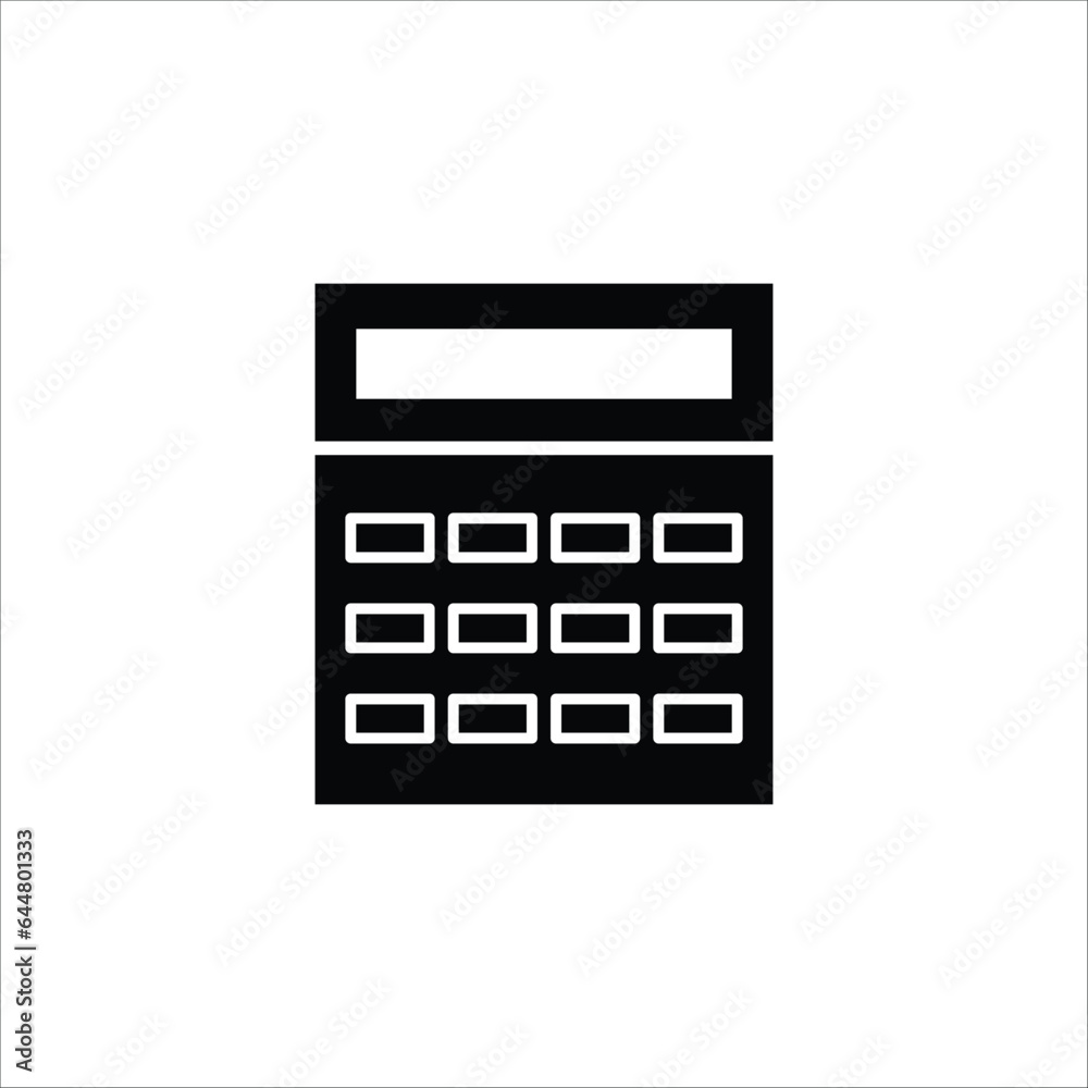 carculator icon design, illustration design