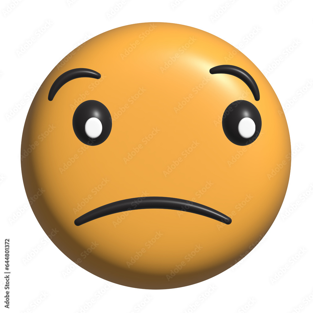 Fototapeta premium 3d smiley face