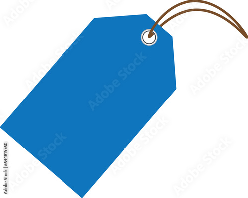 price tag isolated on white