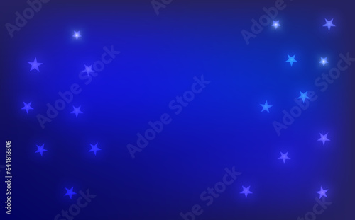blue background gradient starlight.Starry sky background. Starry sky illustration. Gradient.