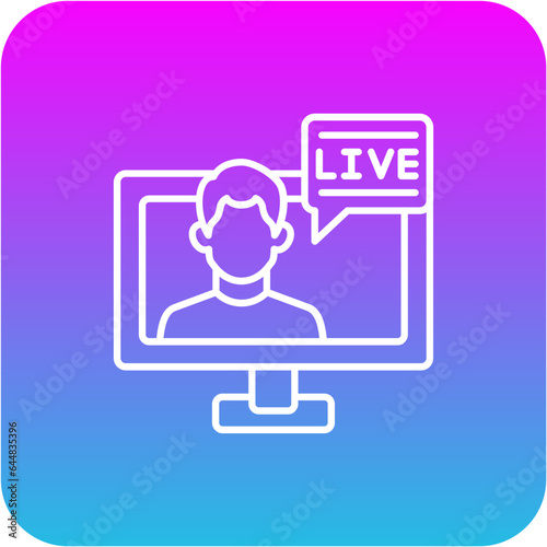 Live Stream Icon