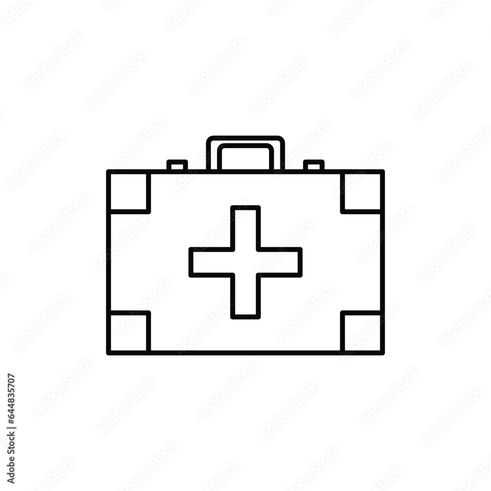 medicine storage box icon design, illustration design medicine storage box icon design, illustration design