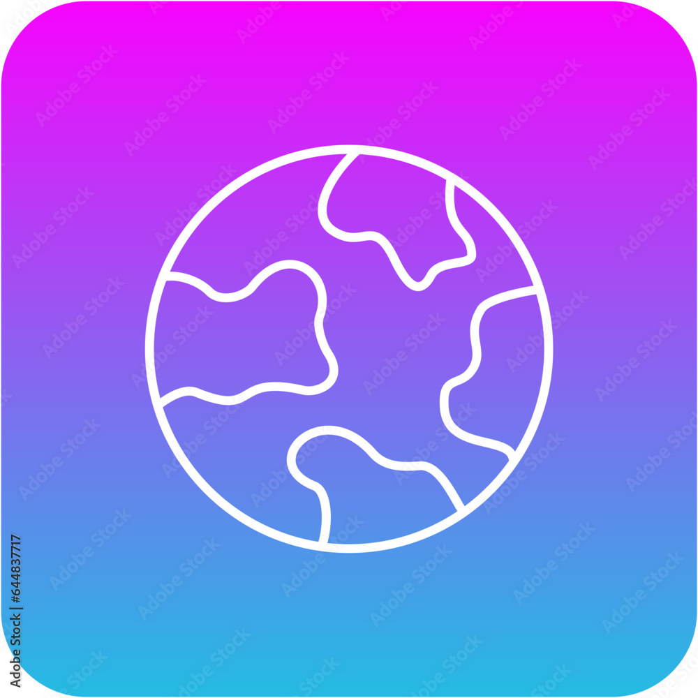 Planet Earth Icon Planet Earth Icon