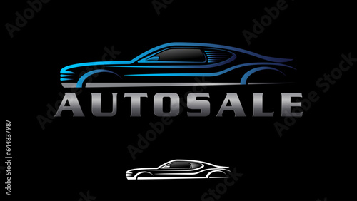 Auto car logo template vector icon illustration design. Suitable for any vehicle brand.