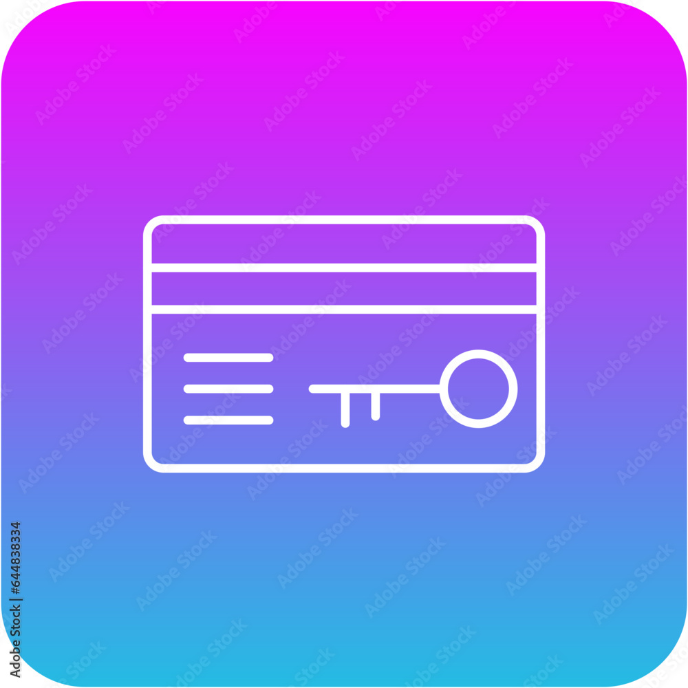 Keycard Icon Keycard Icon