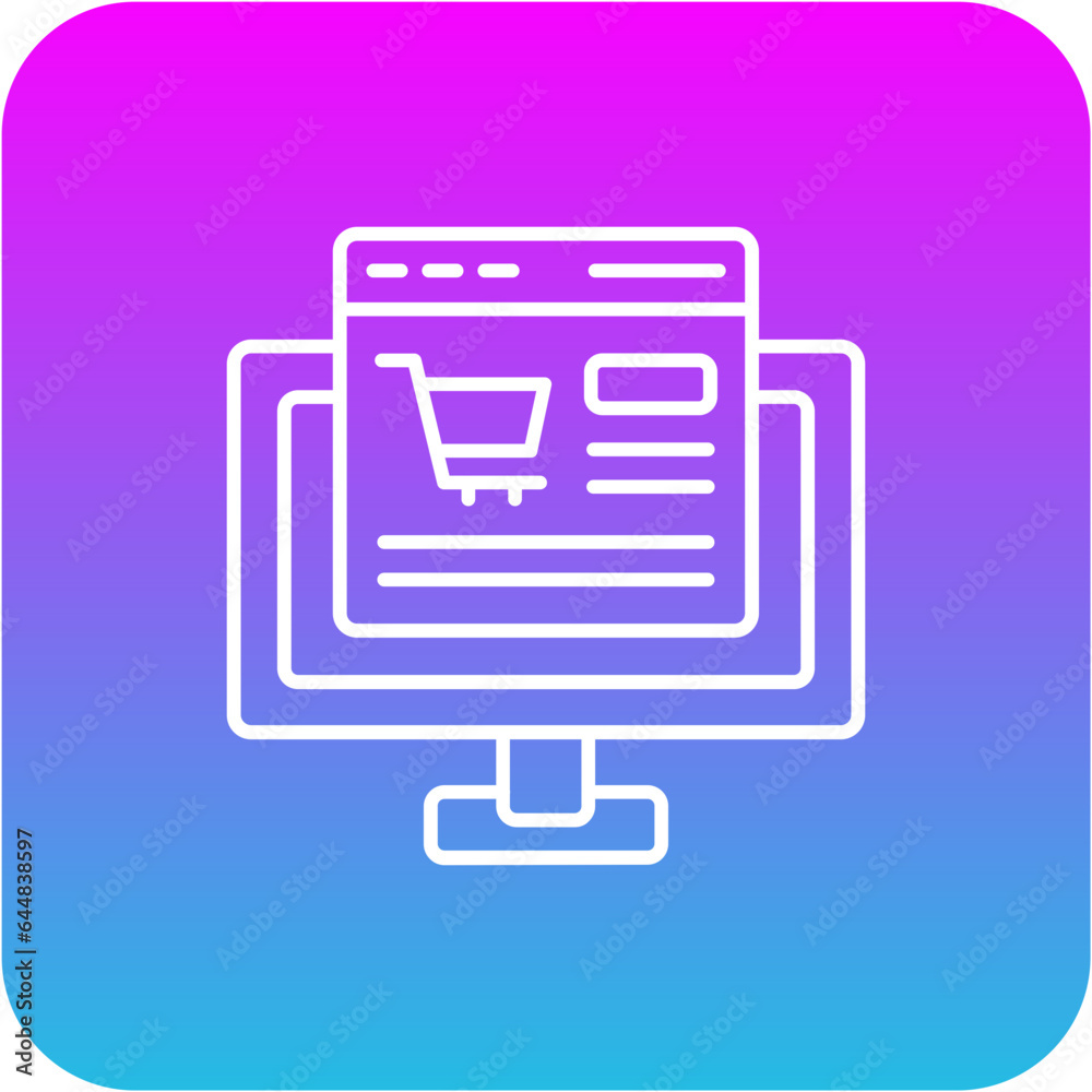 Ecommerce Icon Ecommerce Icon