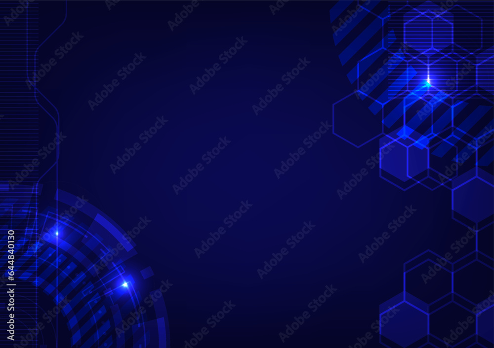 Obraz premium abstract digital technology background