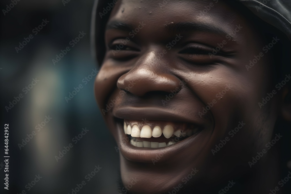 Joyful Laughter: Capturing Genuine Happiness with a Close-Up Portrait, Sparkling Eyes, and a Heartfelt Smile Joyful Laughter: Capturing Genuine Happiness with a Close-Up Portrait, Sparkling Eyes, and a Heartfelt Smile