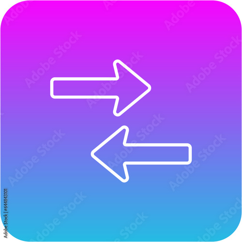 Opposite Arrows Icon