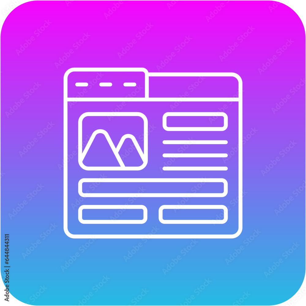 Web Design Icon Web Design Icon