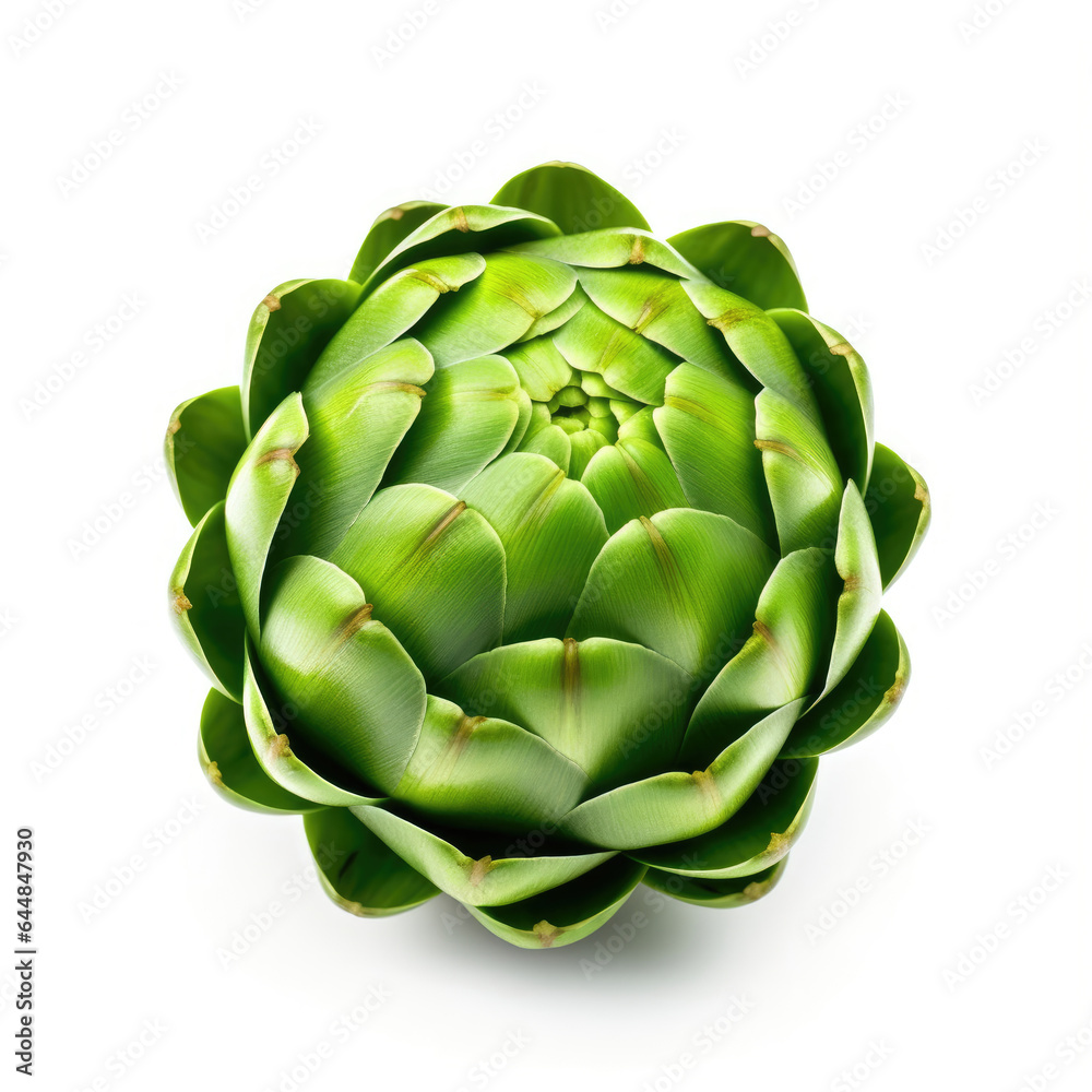 Obraz premium artichoke isolated on white background