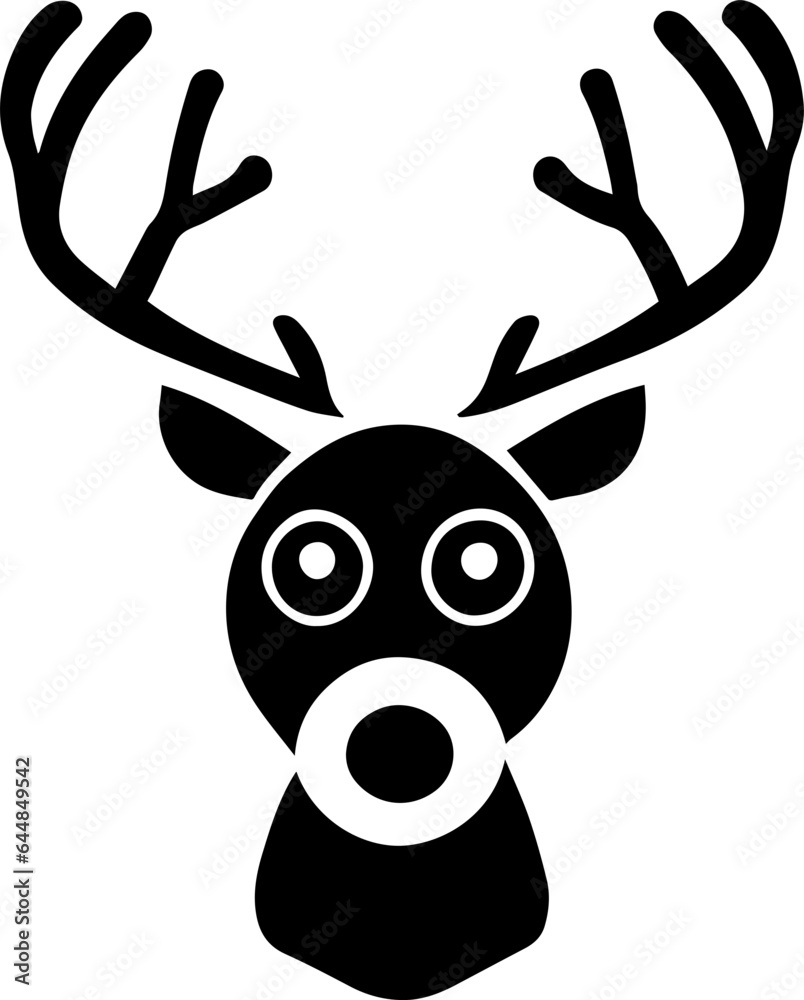 Fototapeta premium Reindeer icon