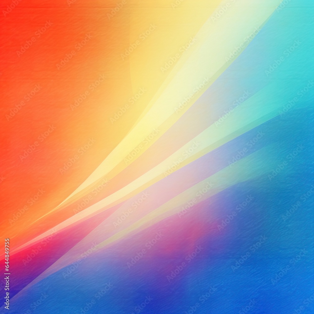 Obraz premium Retro 70s Grainy abstract with rays.