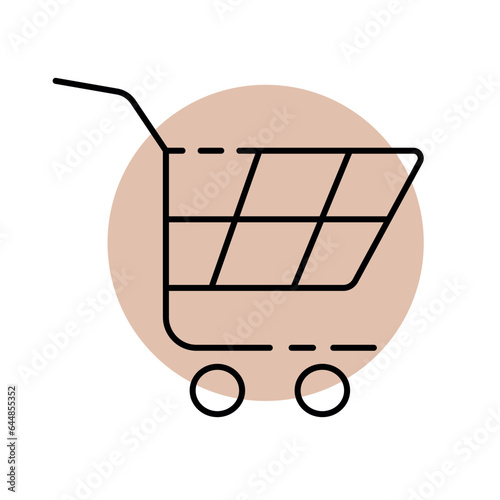 Vector shopping cart icon