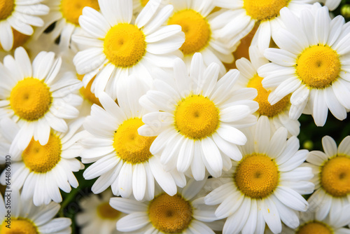 Chamomile Flowerhead Close-Up