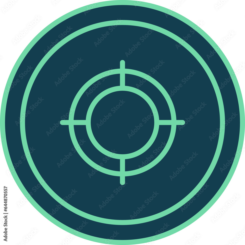 Fat Style Server Button Icon In Teal Color. Fat Style Server Button Icon In Teal Color.