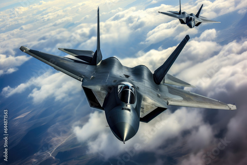 Aerial Precision: Military Fighter Jets in Action