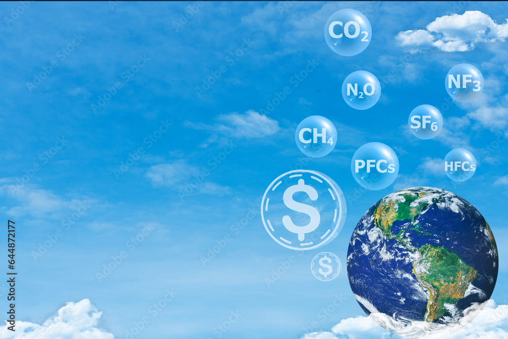 Capturing greenhouse gases such as carbon dioxide, methane and other