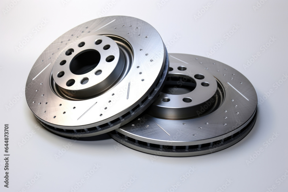 Automotive Brake System Close-Up Automotive Brake System Close-Up