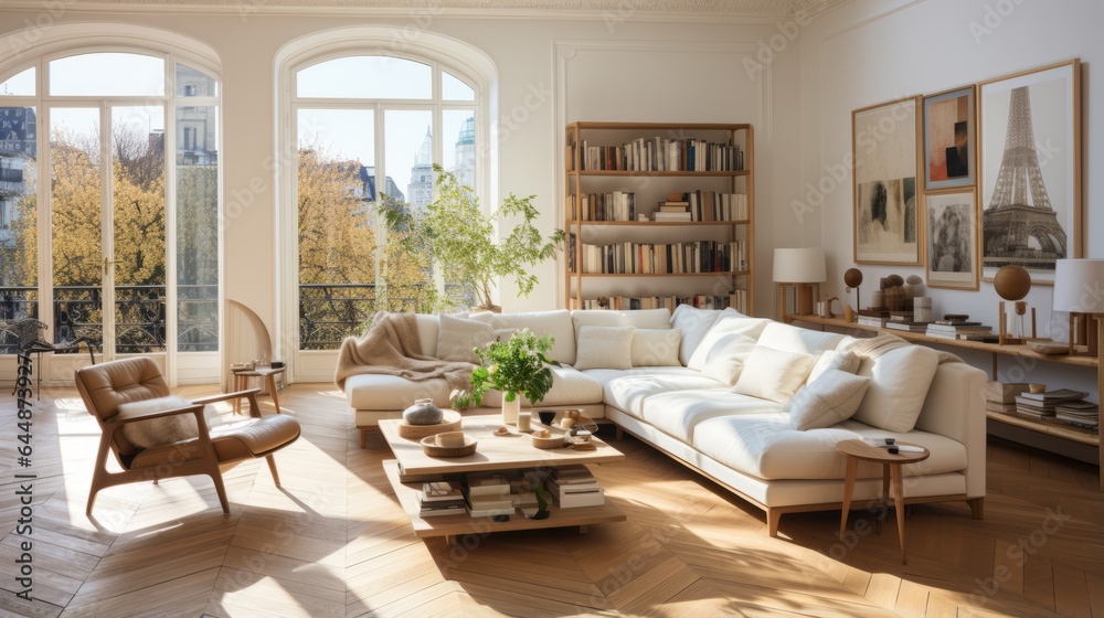 Room interior design. Generative AI Room interior design. Generative AI