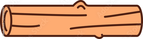 Flat Style Sandalwood Icon Or Symbol.