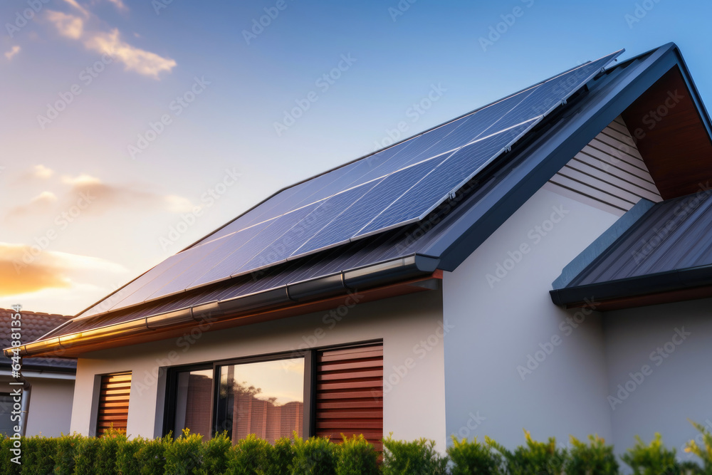 Newly Built Houses Embracing Solar Energy