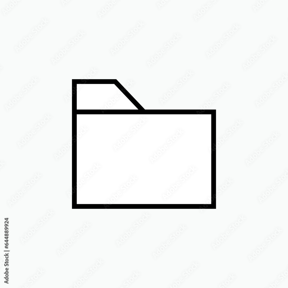 Folder Icon. Files, Archives. Universal Interface, Data Symbol. Folder Icon. Files, Archives. Universal Interface, Data Symbol.
