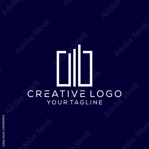 creative building logo design vector