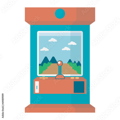 Game Machine Illustration