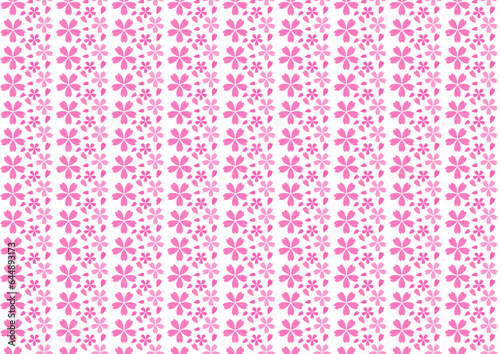 ピンク花達