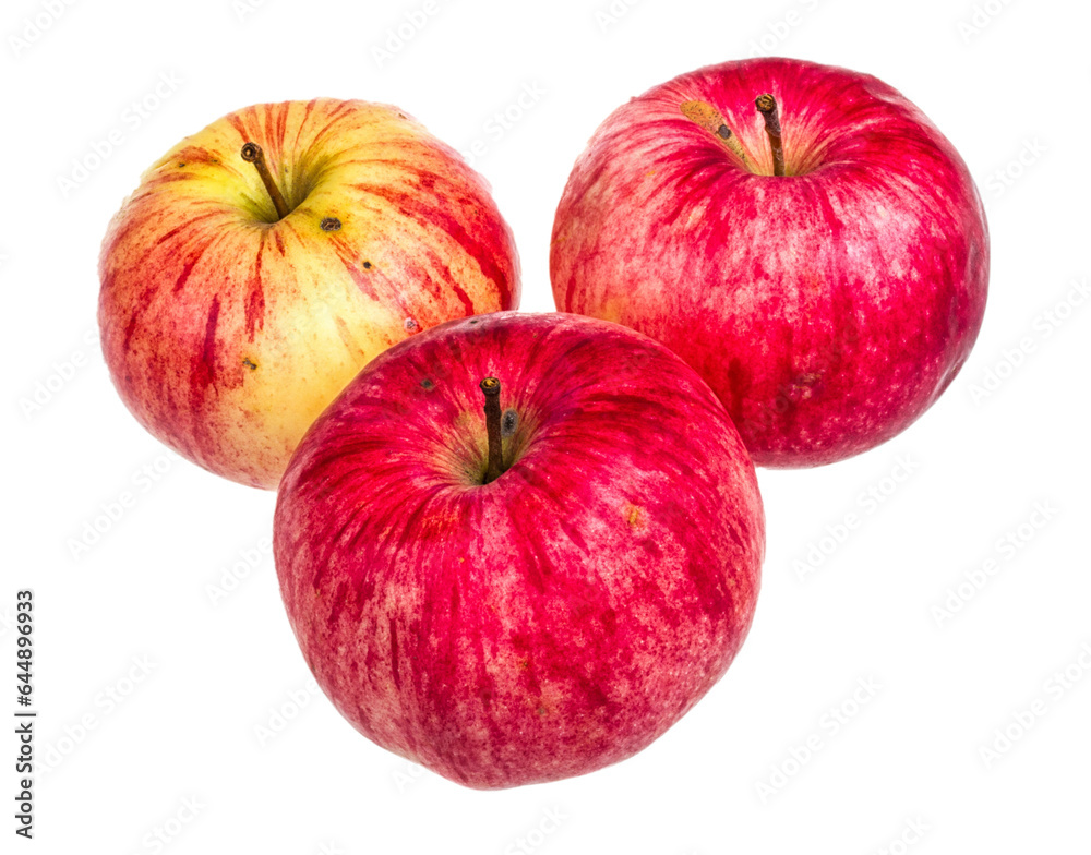 Red apple isolated on white background Red apple isolated on white background