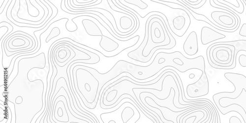  Abstract sea map geographic contour map and topographic contours map background. Abstract white pattern topography vector background. White wave paper curved reliefs abstract background.