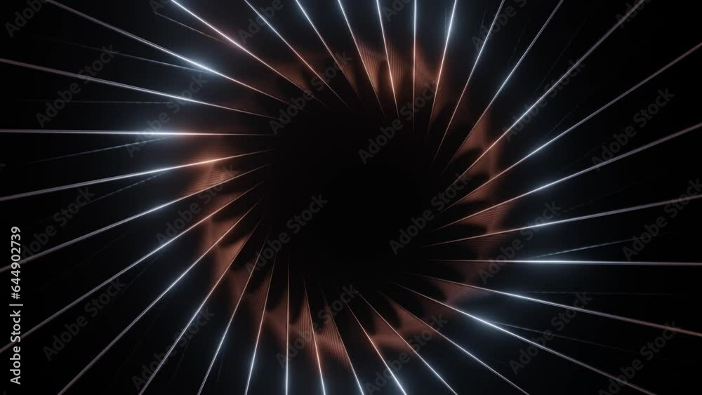 Peach and Light Blue Blades Circulation Background VJ Loop in 4K Peach and Light Blue Blades Circulation Background VJ Loop in 4K