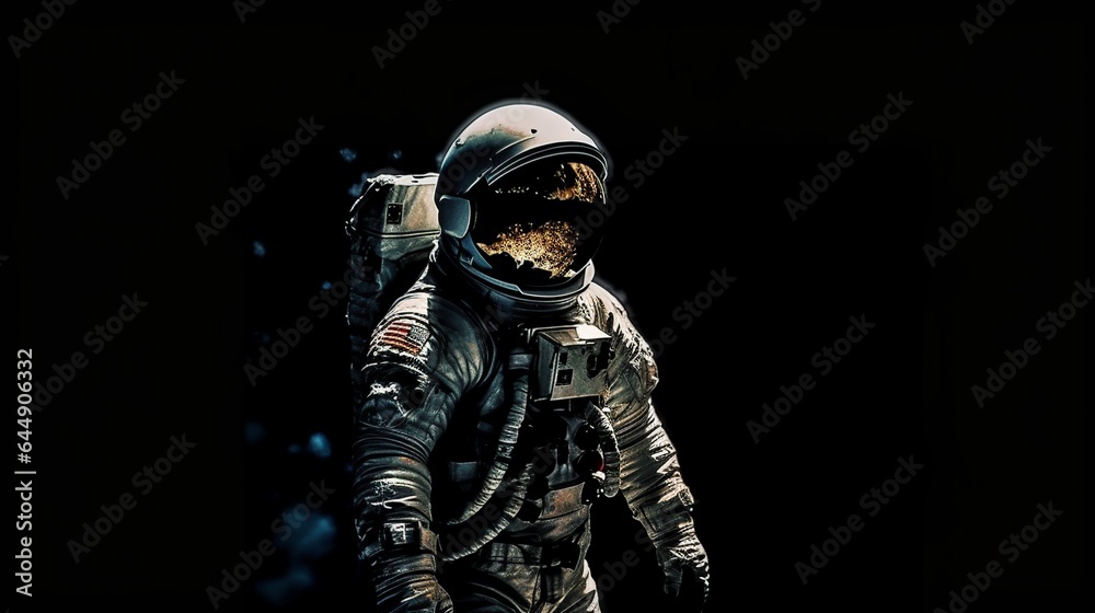 astronaut, spacefarer, spaceman, cosmonaut, explorer, pilot, space traveler, space voyager, spacelander, celestial traveler, astronautics, space exploration, space missions, generative ai