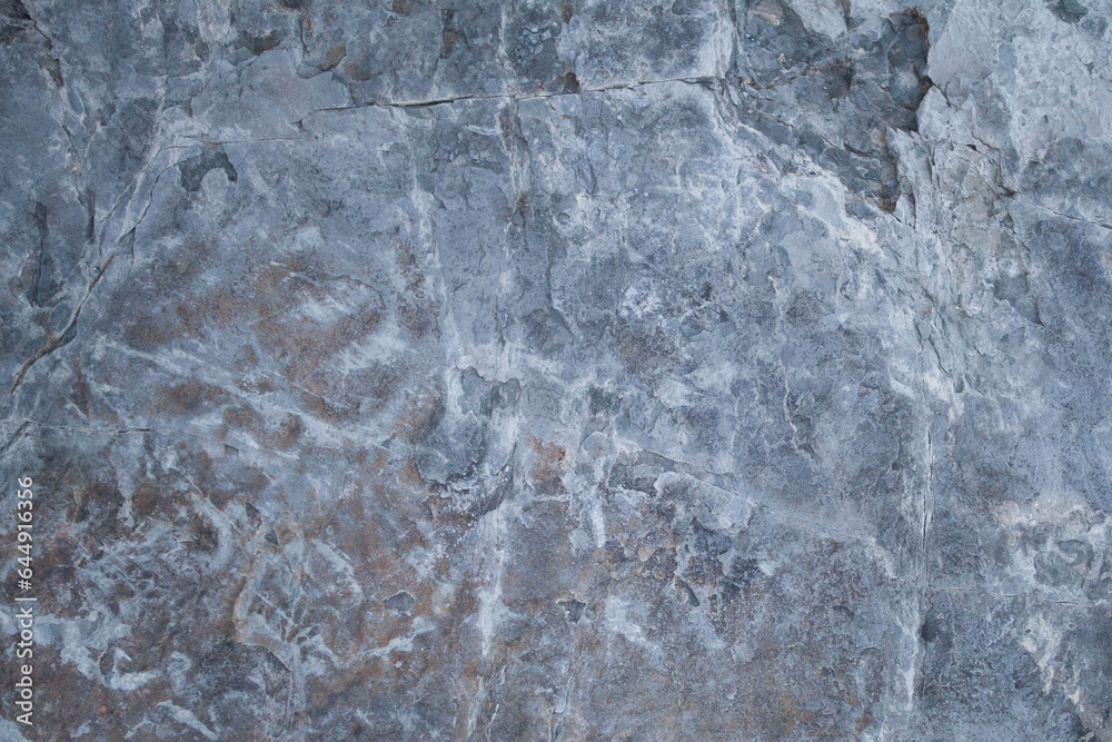 Blue and gray rocky surface, background, abstract stone pattern with cracks Blue and gray rocky surface, background, abstract stone pattern with cracks