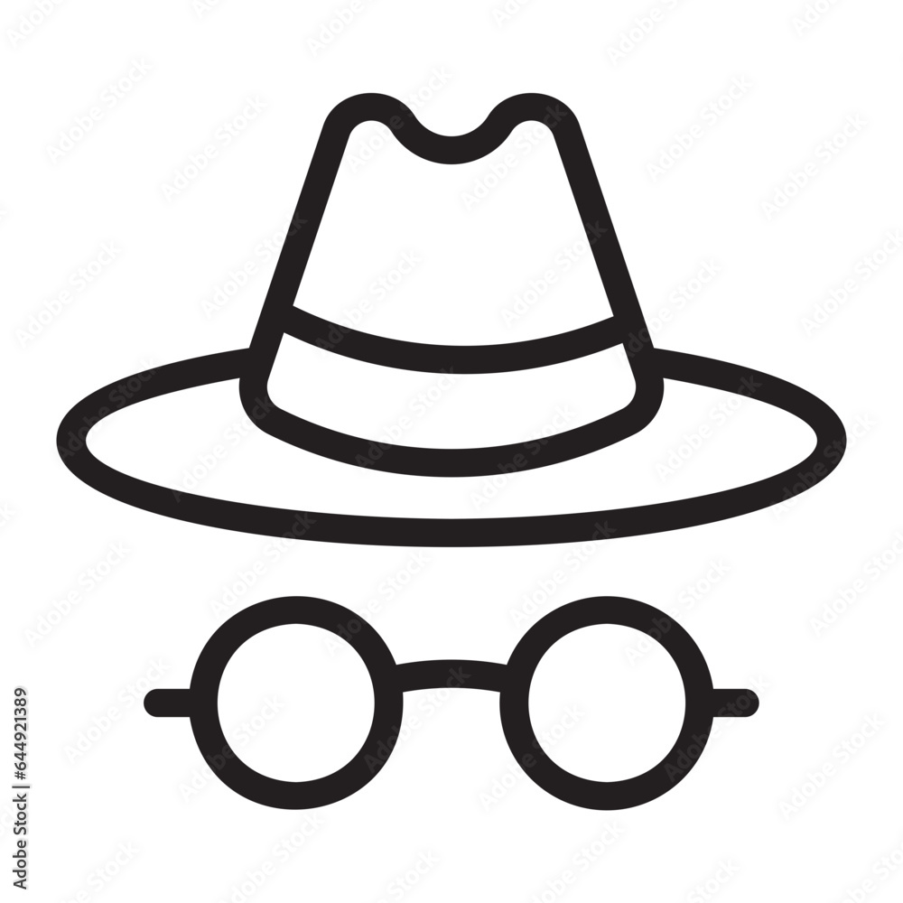 anonymous line icon anonymous line icon