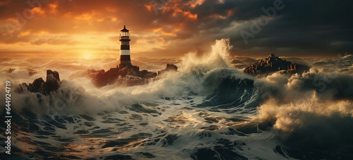 Fototapeta Naklejka Na Ścianę i Meble -  Lighthouse.