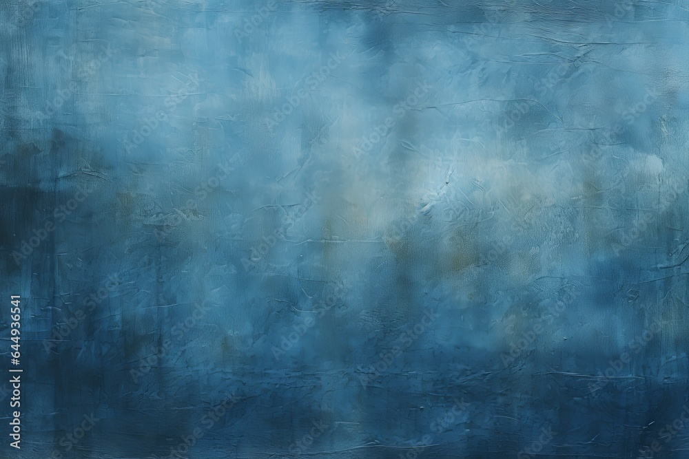 serene navy and blue background with marks, generative AI