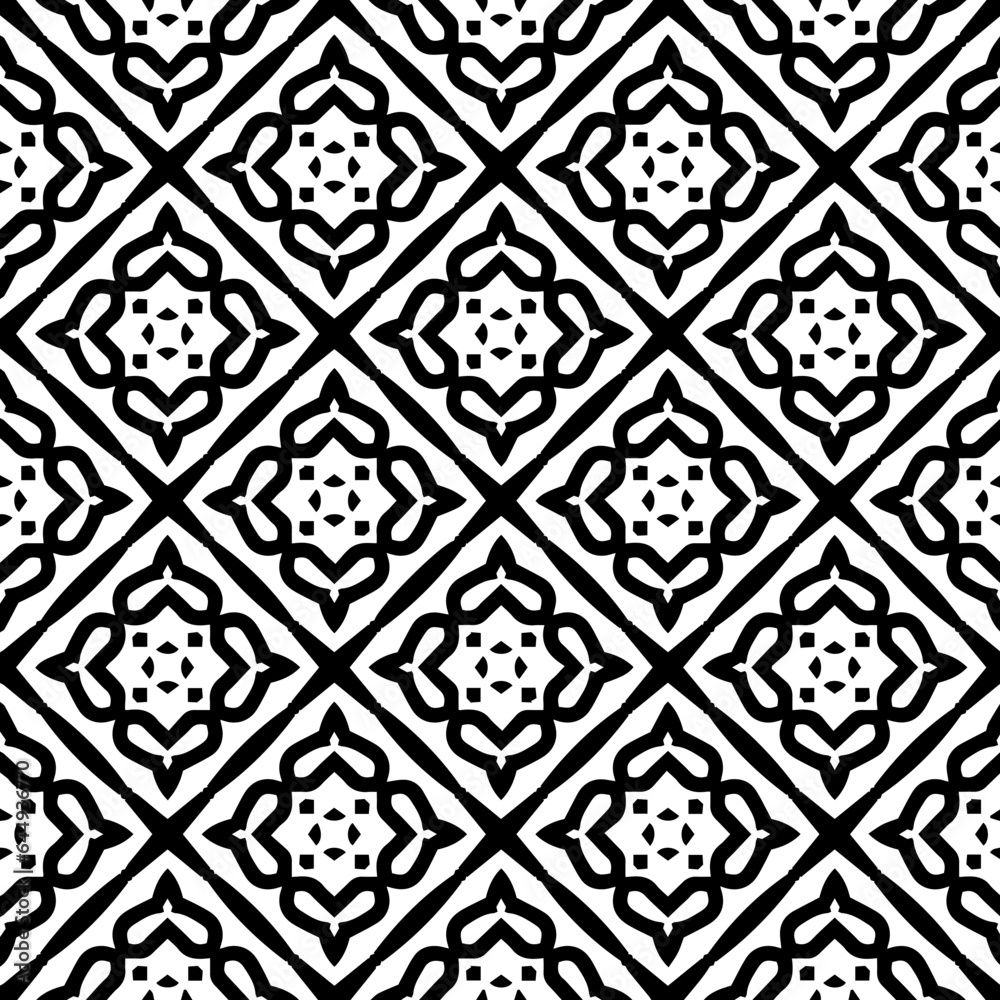 White background with black pattern. Seamless texture for fashion, textile design, on wall paper, wrapping paper, fabrics and home decor. Simple repeat pattern. White background with black pattern. Seamless texture for fashion, textile design, on wall paper, wrapping paper, fabrics and home decor. Simple repeat pattern.
