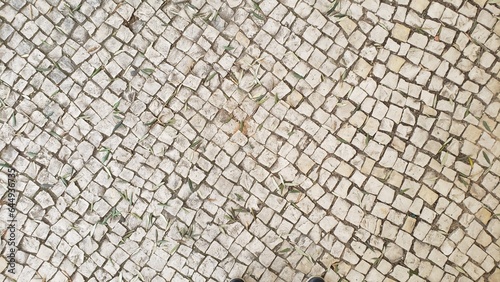 ceramic tile decorated floor texture