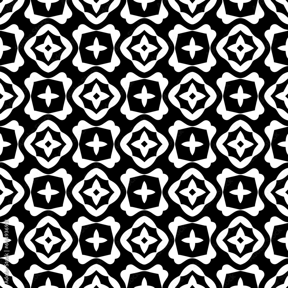 White background with black pattern. Seamless texture for fashion, textile design, on wall paper, wrapping paper, fabrics and home decor. Simple repeat pattern. White background with black pattern. Seamless texture for fashion, textile design, on wall paper, wrapping paper, fabrics and home decor. Simple repeat pattern.