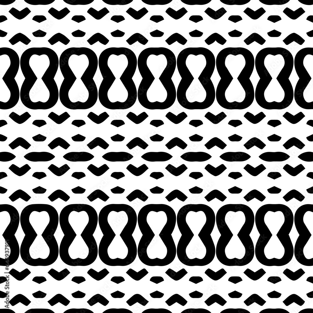 White background with black pattern. Seamless texture for fashion, textile design, on wall paper, wrapping paper, fabrics and home decor. Simple repeat pattern. White background with black pattern. Seamless texture for fashion, textile design, on wall paper, wrapping paper, fabrics and home decor. Simple repeat pattern.