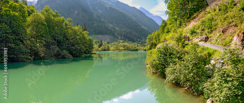  the flume lake above the Sigmund Thun flume at Kaprun, Austria