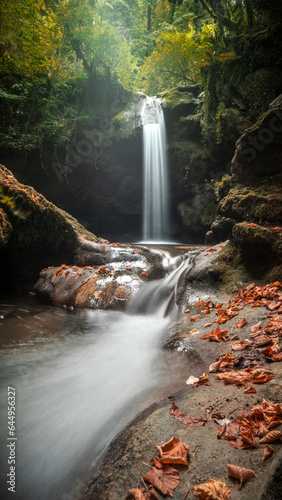 waterfall in autumn © robin