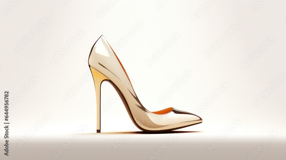 Obraz premium Design template for high heel shoe