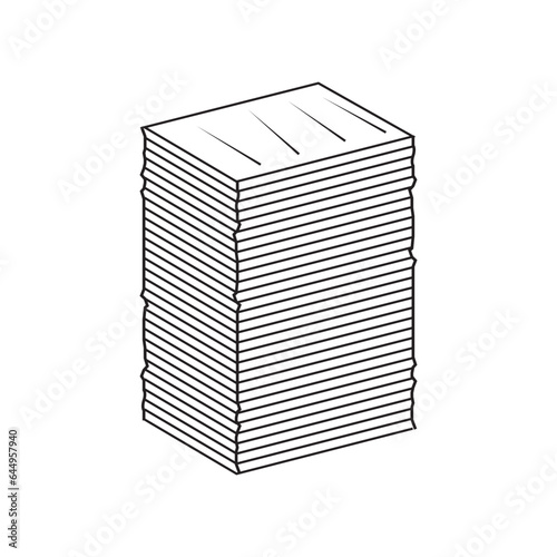 PAPER STACK ICON