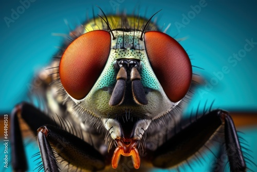 fly macro photo © Aksana